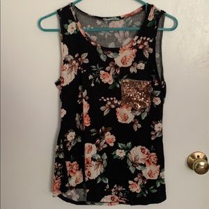 P.S. Kate Floral Tank Top